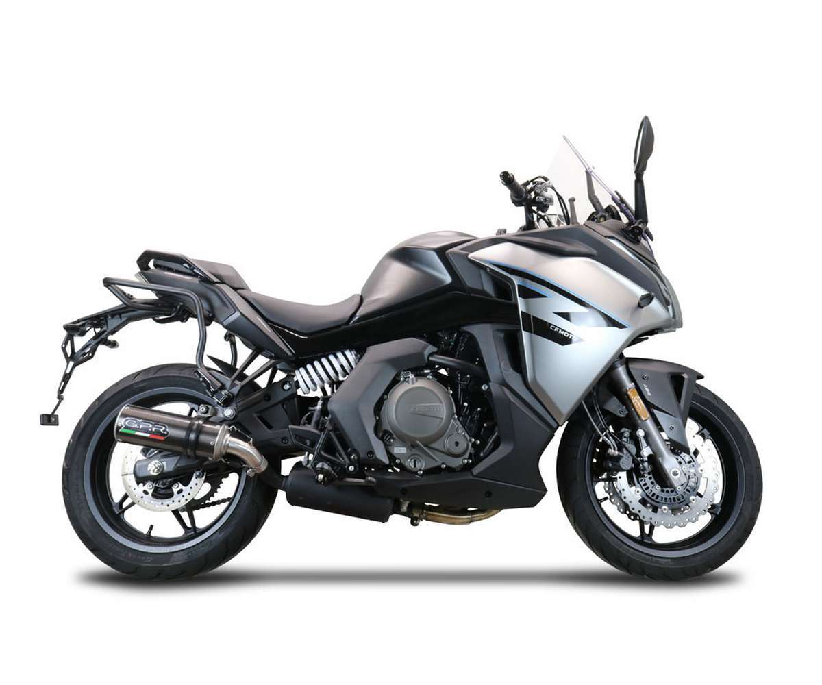 Exhaust Muffler GPR M3 Poppy Approved Cf Moto 650 Gt 2022 2024