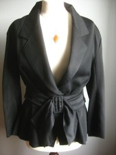 Riding Fit Flare Jacket Coat Victorian Goth Whitby Princess 12 14 Wallis Vintage