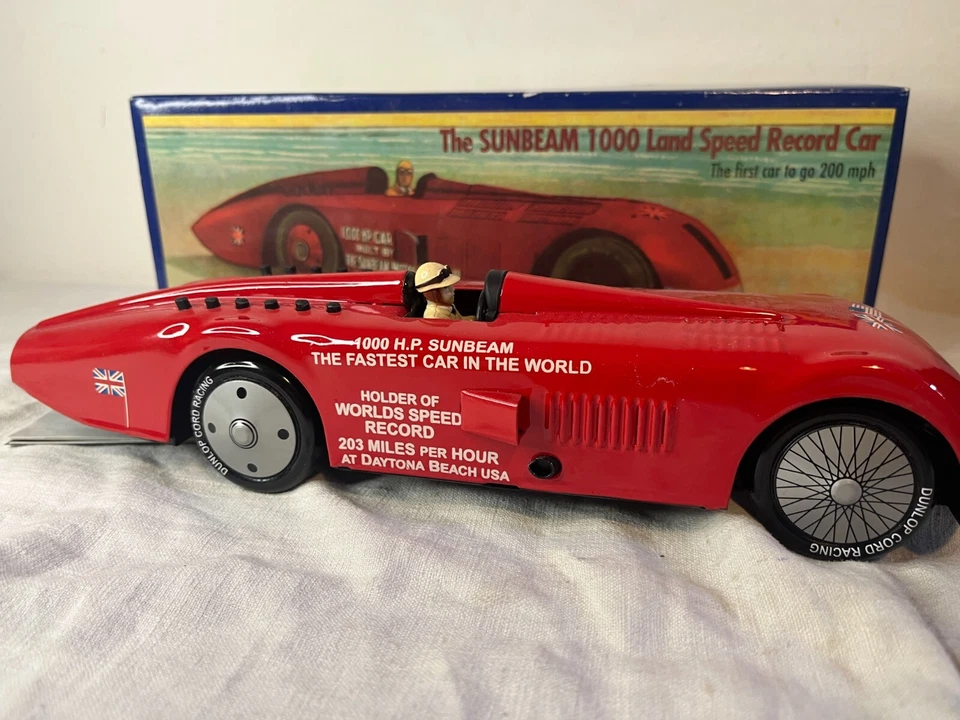 SCHYLLING COLLECTOR SERIES - THE SUNBEAM 1000 LAND SPEED RECORD CAR con scatola - Immagine 3 di 4