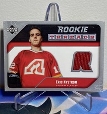 2005-06 Upper Deck SERIES 2 Hockey ERIC NYSTROM #RT-EN ROOKIE THREADS JERSEY