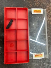Qty 1 Sandvik N123H2 N123H2-0400-0004-TM *W=4.00MM 3115 Grade Carbide Inserts