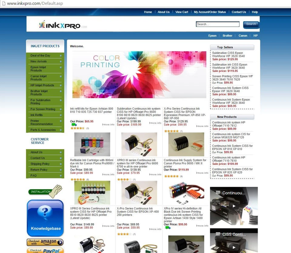 INKXPRO Brand 600ml Professional Dye Sublimation Ink for Epson XP 970 850 CISS - Image 4 of 4