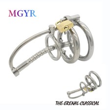 High Quality Male Stainless Steel Chastity Device Metal Chastity Lock Sissy Lock