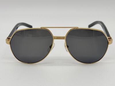 Cartier ディヴァン 純正黒アリゲーターシャイニー 29 x 22mm Cartier