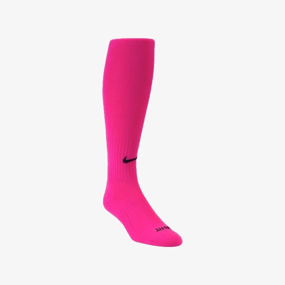 Nike Soccer Classic II Socks Bright Pink/Black - SX5728-616 - B33/34
