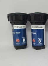 Orbit Pro 54507 25-360 Adjustable 2" Pop-Up Spray Sprinkler Head 8' Lot of 2