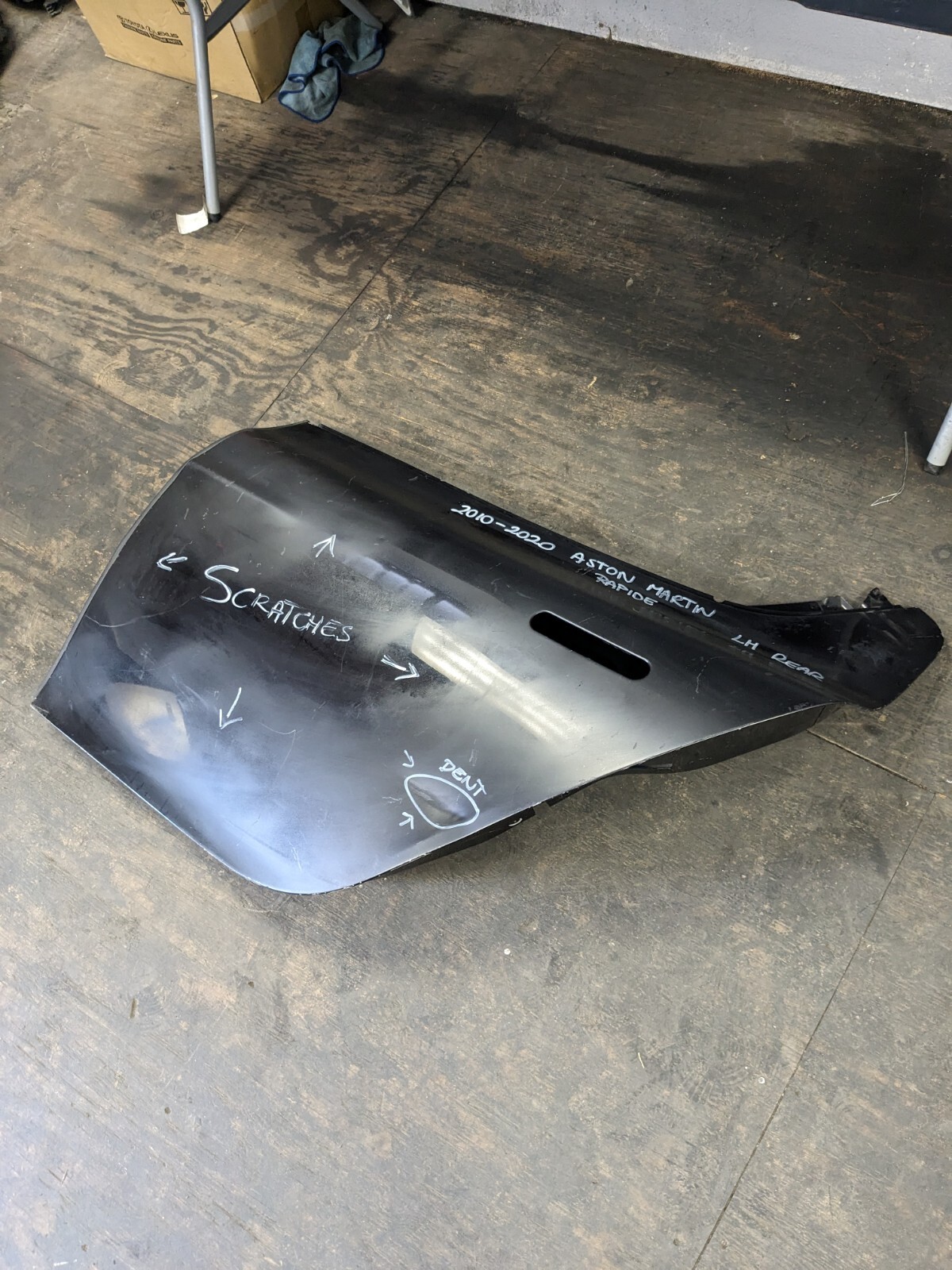 2010 2012 2014 2016 2018 2019 2020 ASTON MARTIN REPIDE REAR LEFT DOOR SHELL OEM