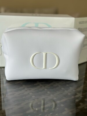 Dior Cosmetics Bag Pouch White New in Box 20x14x11cm | eBay