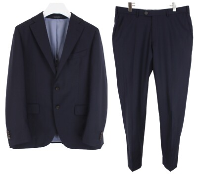 Suitsupply La Spalla / Brescia Suit Mens UK 44 Wool 2 Piece Lining