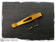 Custom Made Titanium Deep Carry Pocket Clip for Benchmade 908 909 915 916 Knives
