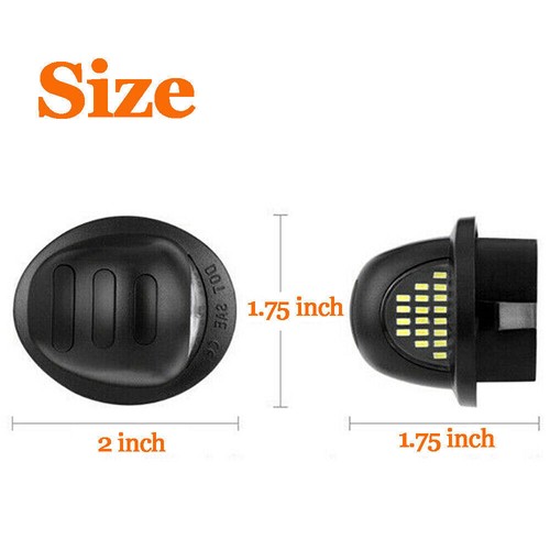 2x LED License Plate Light Tail Assembly Lamp for Ford 1999-2016 F 150 F250 F350 - Picture 7 of 11
