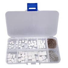 360Pcs JST ZH 1.5mm Connector Kit Compatible Pitch Male Female White
