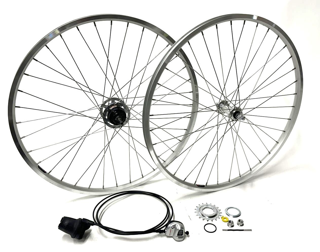 Shimano Nexus Inter3 3 Speed Hub SG-3R40 36h  120mm Wheelset & Shifter Blem  