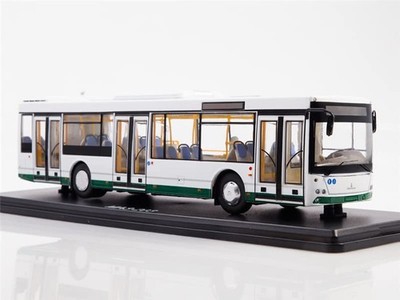 Floz for Startscalemodels Maz-203 Belarus City Bus green and white 1/43 Truck Pr