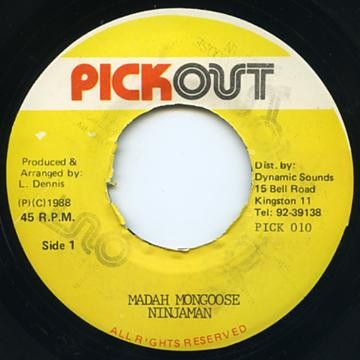Ninjaman - Madah Mongoose, 7'', (Vinyl)