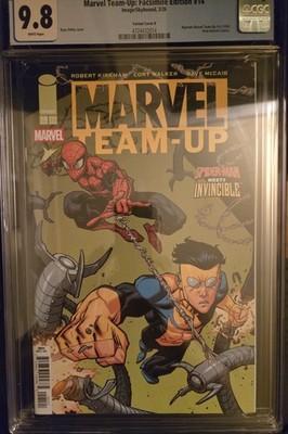 Marvel Team-up #14 Fascimile Edition CGC 9.8 Cover By Ryan Ottley