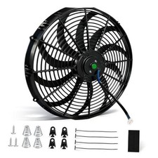 16 inch Universal Fan Push Pull Electric Radiator Cooling Fan 12V 120W 16 Inch