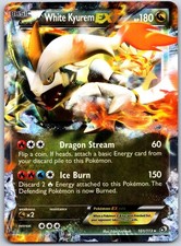 White Kyurem EX 101/113 Holo Ultra Rare Legendary Treasures Pokemon LP on eBay