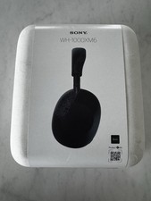 Nuevos auriculares inalámbricos Sony WH-1000XM6 Bluetooth con cancelación de ruido - negros