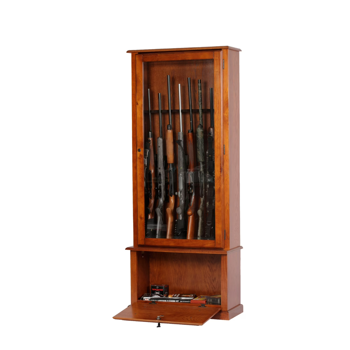 American Furniture Classics 898 12 Gun Slanted Base Cabinet