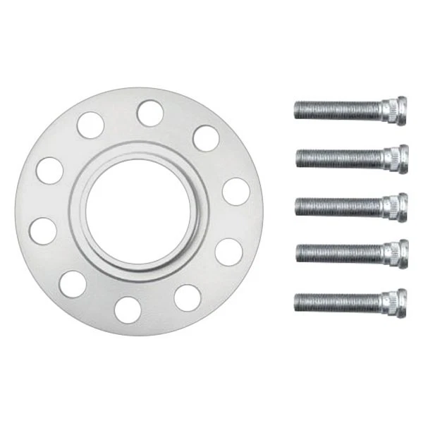 For Porsche 944 1983-1991 H&R 3095716 Silver Trak+ DRS Series Wheel Spacers Foto 2 de 3