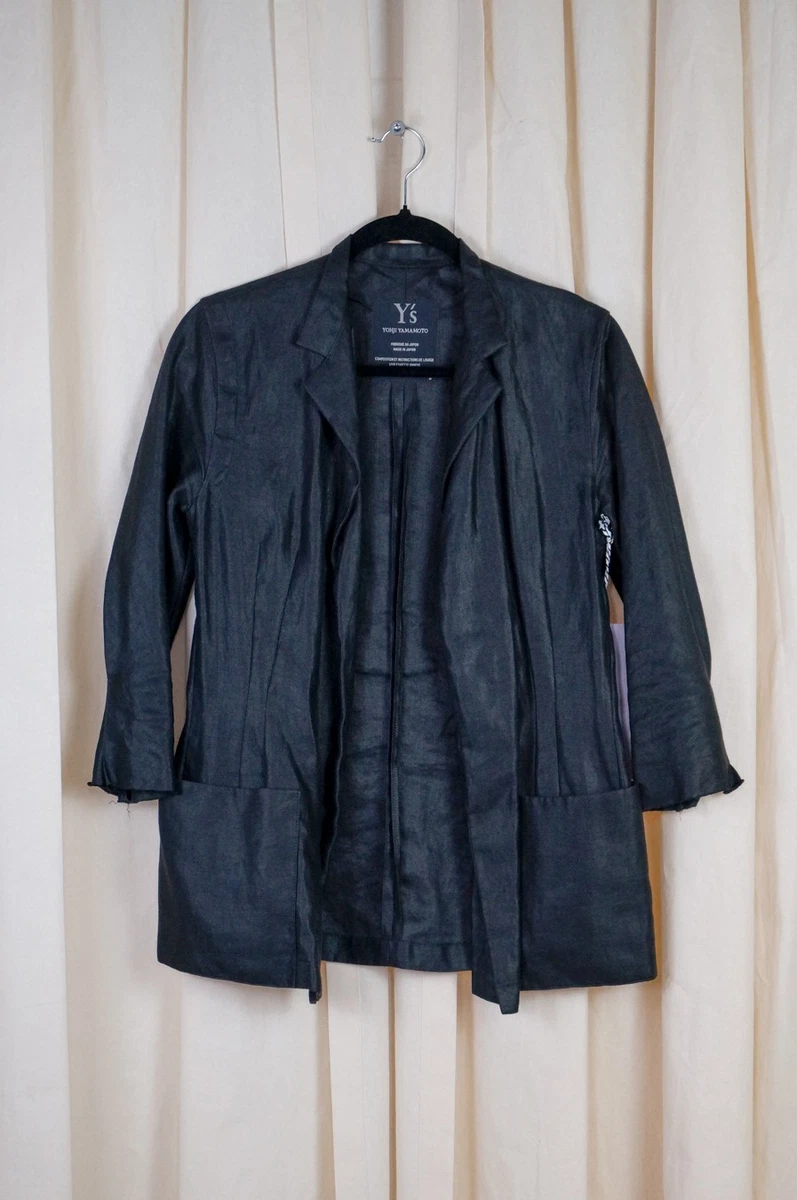 Yohji Yamamoto Coats, Jackets & Vests for Linen Outer Shell Women
