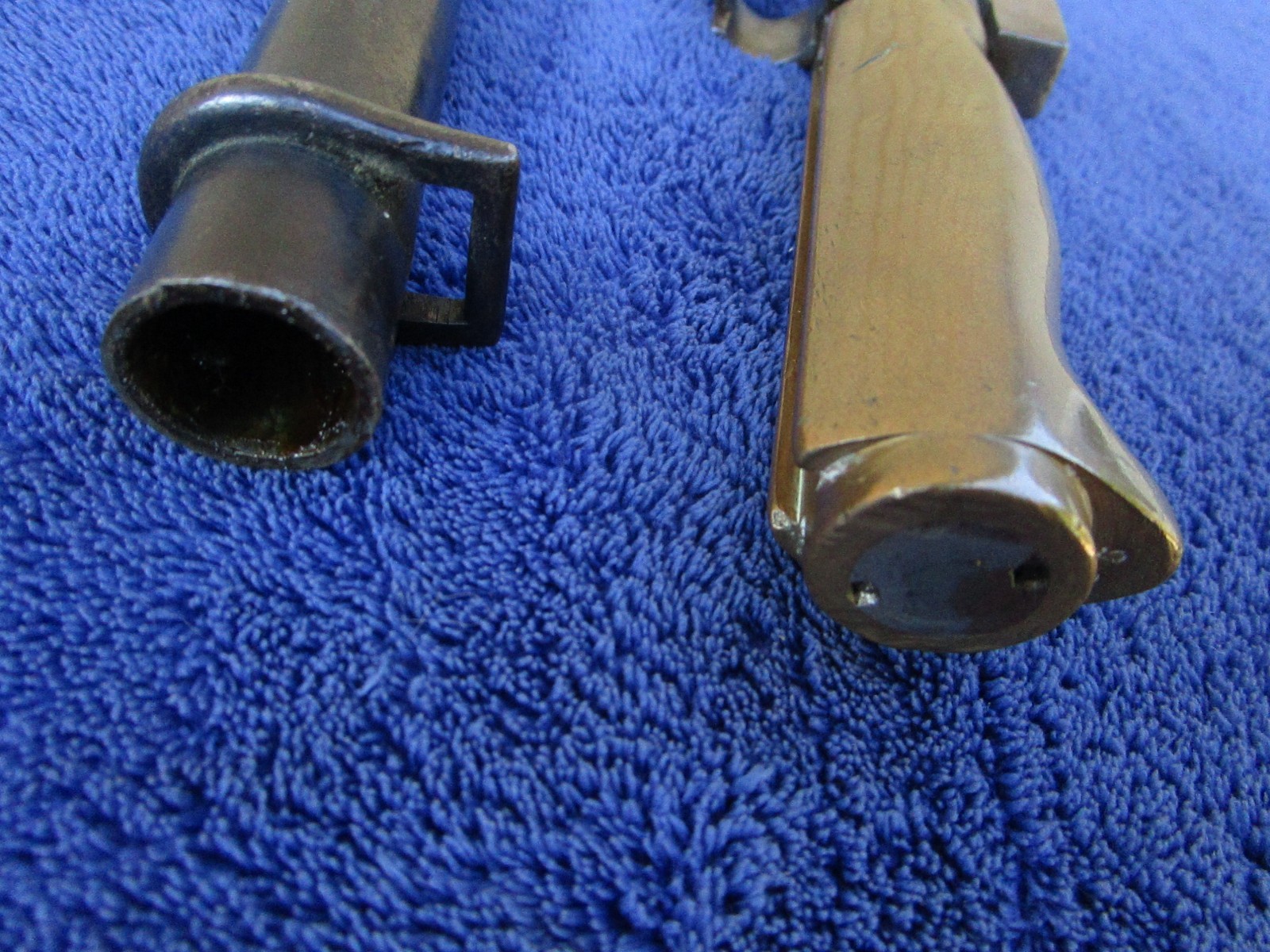 ORIGINAL  ANTIQUE M1886/93 FRENCH LEBEL "ROSALIE" SHORTENED BAYONET AND SCABBARD