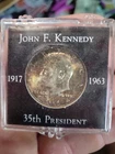 1964 Kennedy 90% Silver Half Dollar FIRST NATIONAL  BANK OF SHOEMAKERSVILLE, PA