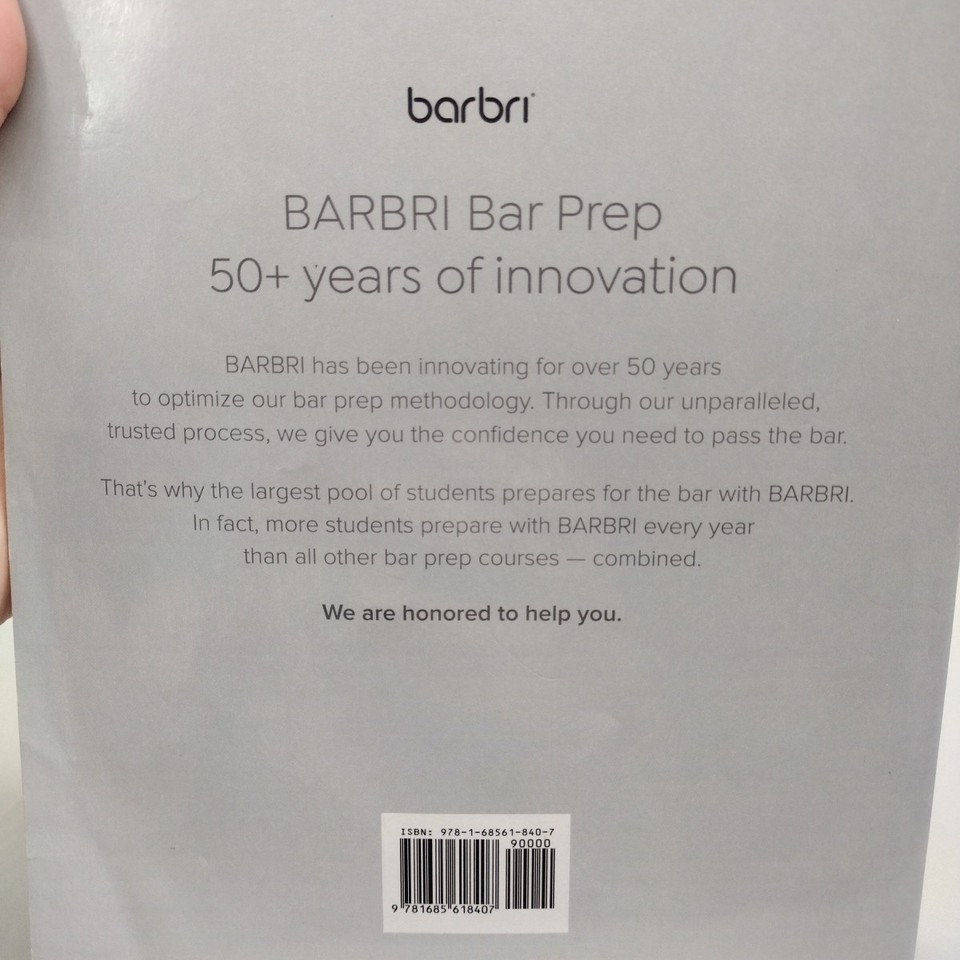 Barbri The Conviser Mini Review for UBE (Volume 1) July 2024 Paperback ...