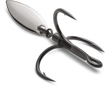 VMC 7548BDBN TR Bladed Hybrid Treble Hook Sho...