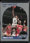 1990-91 Hoops #223a Sam Vincent Michael Jordan #12 Jersey Error Card
