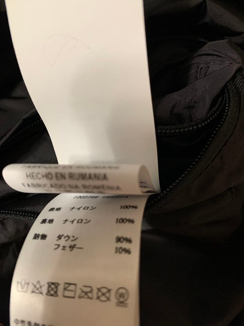 VERSACE DOWN JACKET LOGO / BLACK 52 - image 6