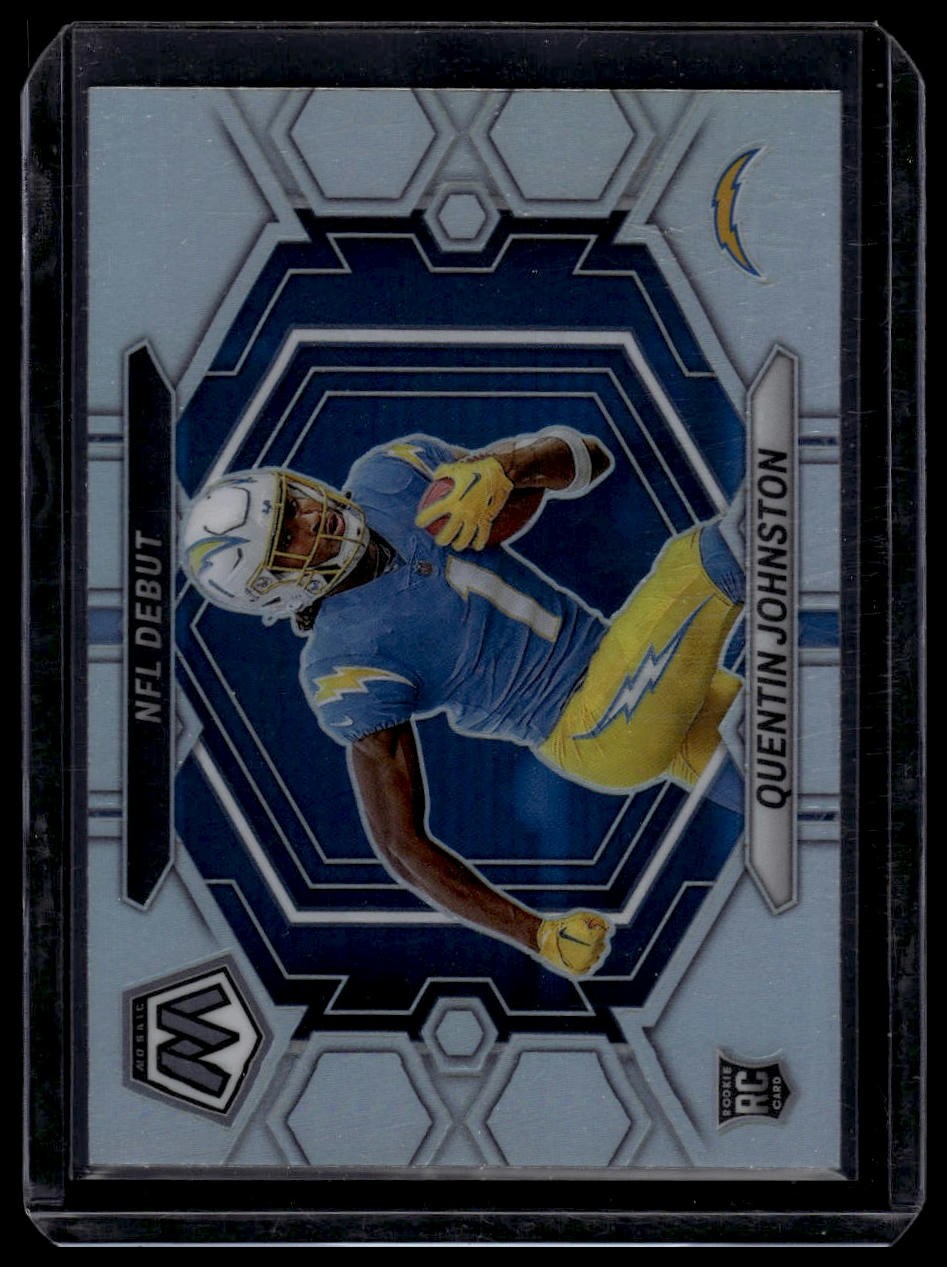 2023 Panini Mosaic #ND-16 Quentin Johnston Silver