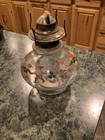 Vintage Kadaah LTD Christmas Paraffin Kerosene Oil Lamp Gnomes Dwarfs Elves 8" — photo 1