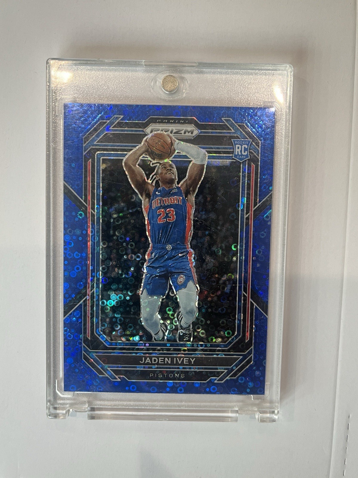 2022 Prizm Jaden Ivey #256 (RC) Blue Disco /150