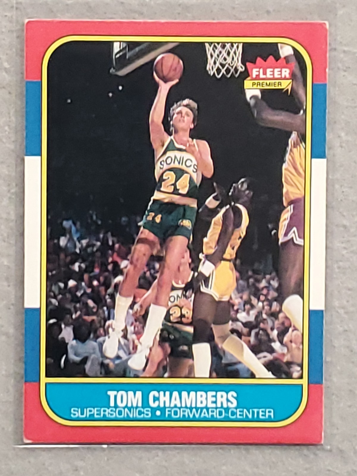 1986-87 Fleer Tom Chambers #15