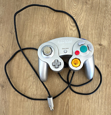 Nintendo GameCube Controller verkabelt Silber für Nintendo GameCube Konsole