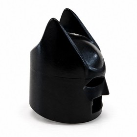 LEGO Batman Cowl Helmet 2006 Set 7779 Type 1 Original Black Minifigure Headgear