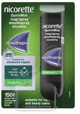 Image of Nicorette QuickMist Freshmint 1Mg Mouthspray  x2 single expired date 10/2026