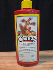 Cole's Wild Bird Products Flaming Squirrel Seed Sauce, 8-Ounce