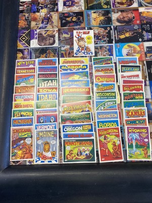 U.S. Of Alf 50 States Complete Set With Checklist 