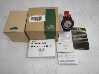 Casio PRG-300CM PROTREK Solar Digital Men's Watch 10ATM Resin Band