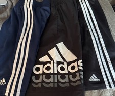 Lot Of 3 Adidas Boys Youth Basketball Shorts XL 18/20