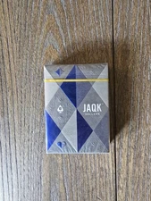 JAQK Cellars Premium Playing Cards - Series No 004-Blue-2015 - Sealed - Theory11
