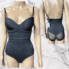 BNWT Burvogue Black Undesired Body Suit Size 8