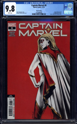 Captain Marvel (2019) #8 CGC 9.8 Third Printing