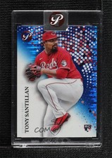 2022 Topps Pristine Blue Pulsar Refractor 61/75 Antonio Santillan Tony #247 0n64