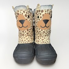 Cat Jack Toddler Cheetah Winter Boots Size 6. New With Tags