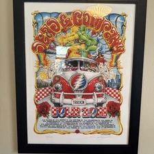 🔥 Dead and Company Co. 2021 Summer Tour Poster print AJ Mastay #’d 1847/7000 🔥
