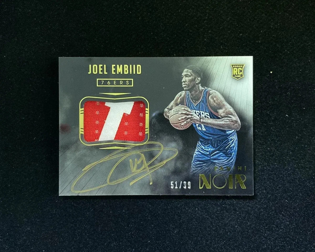 Panini エンビード Embiid RC ルーキー直筆サインカード Auto Joel Embiid Basketball Sports Trading Cards & Accessories